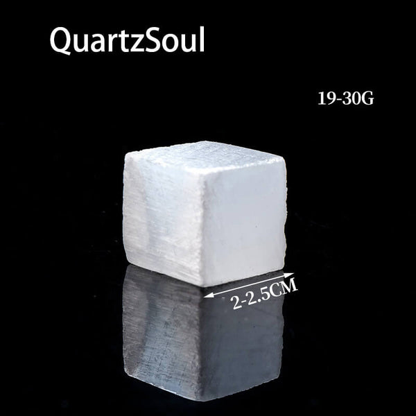Ethereal Selenite Crystal Cube - Spiritual Healing Mineral