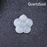 Luminous Selenite Crystal Flower - Spiritual Healing Mineral