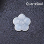 Luminous Selenite Crystal Flower - Spiritual Healing Mineral