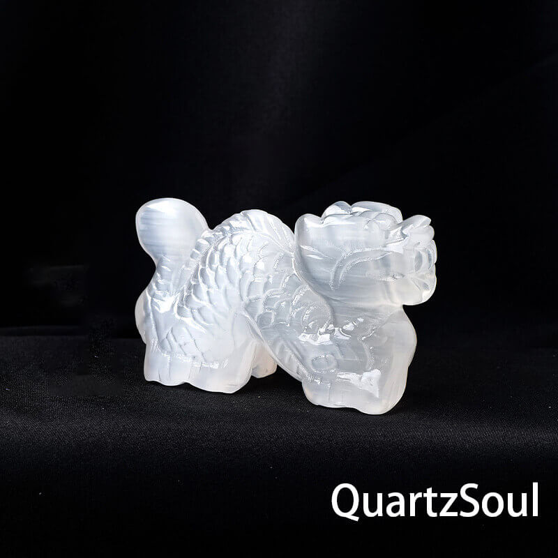 selenite dragon energy healing Stones