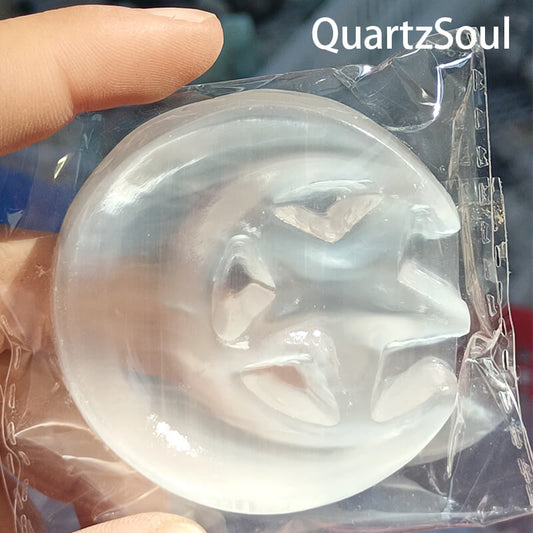 Selenite Moon Crystal Wholesale for Crystal Suppliers