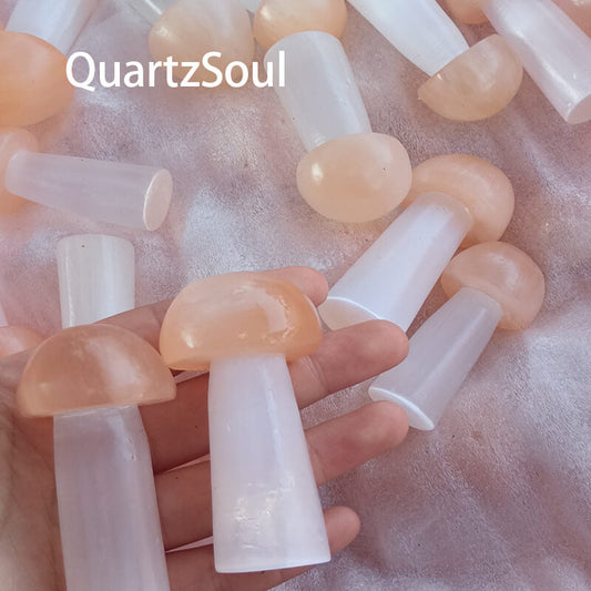  Bulk selenite mushroom crystals for crystal suppliers and retailers