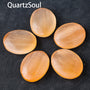 Orange Selenite Meditation Crystal for Chakra Healing Work