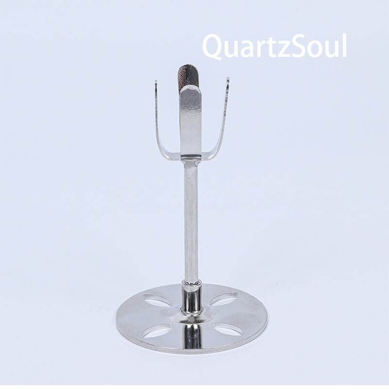 Premium Silver Crystal Display Stand | Elegant Sphere Holder