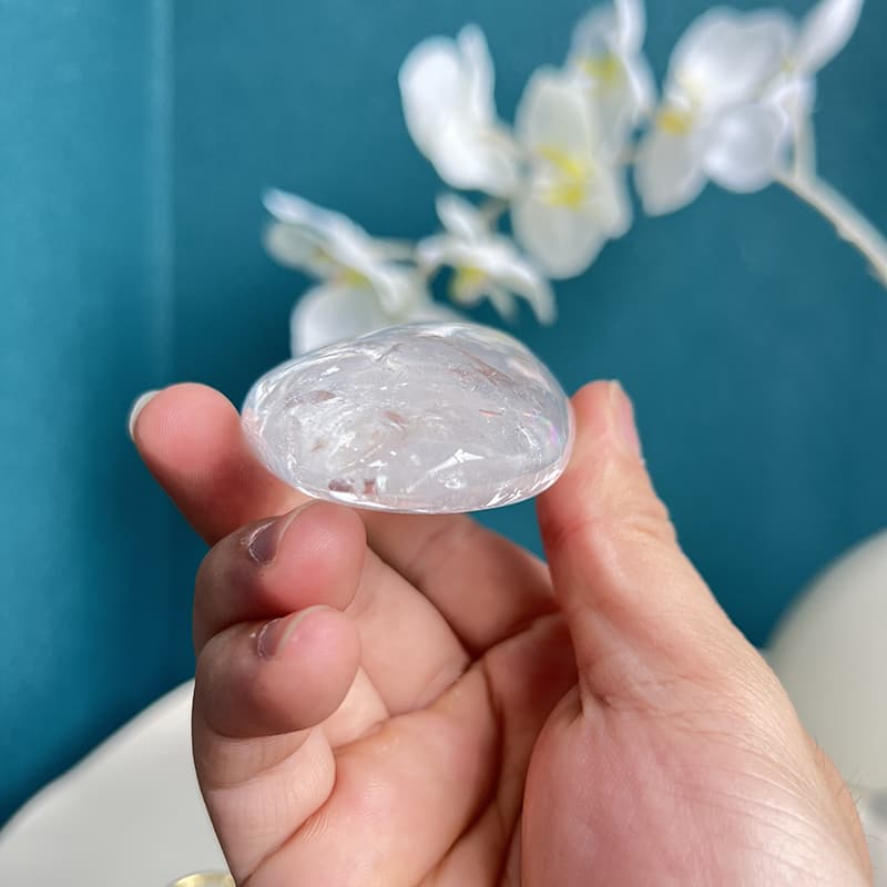 White Smoky Quartz Crystal for Energy Cleansing and Protection
