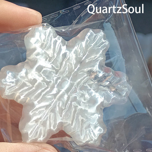 Premium wholesale snowflake selenite crystal in protective packaging