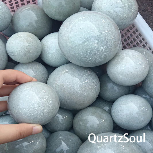 Premium Strawberry Quartz crystal spheres available for wholesale crystal suppliers