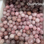 Tumbled Strawberry Quartz stones for wholesale crystal suppliers