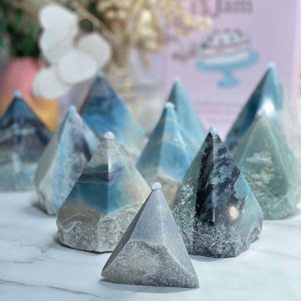 Rare Trolleite Natural Tower Point Crystal Healing Stone Wholesale