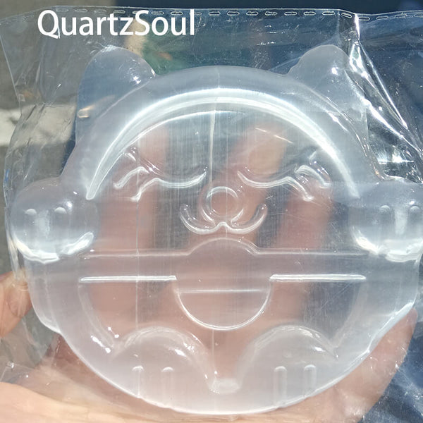 Cat shaped selenite crystal carving wholesale for crystal shops