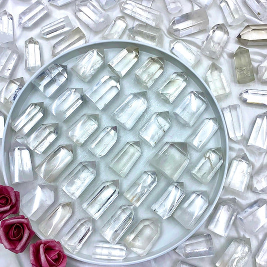 Premium clear quartz crystal tower for wholesale crystal suppliers