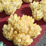 Wholesale Golden Citrine Crystal Cluster - Natural yellow hues for bulk purchase