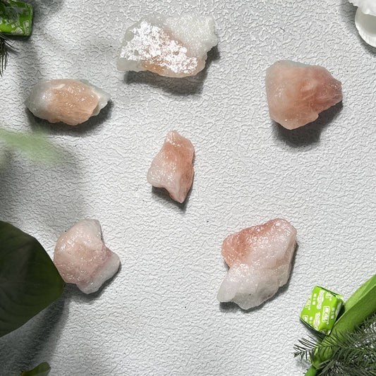 Premium Raw Morganite Crystals Wholesale Natural Healing Stones Bulk