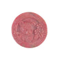  Close-up of rhodonite bear carving showing intricate stone detail work