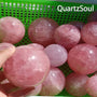  Premium wholesale rose quartz sphere for crystal retailers