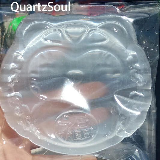 Premium Auspicious Cat Selenite Crystal for Wholesale Suppliers