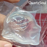 Clear shark selenite crystal wholesale for crystal shops and suppliers