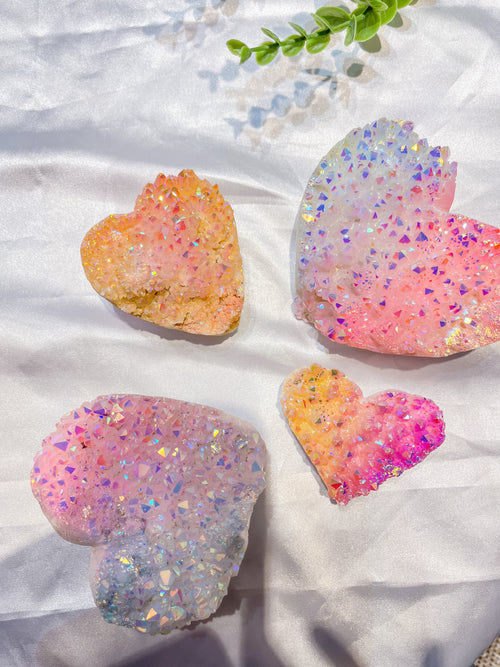 colorful hearts