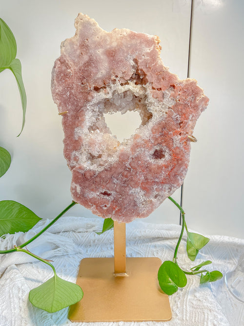 Pink Amethyst slab