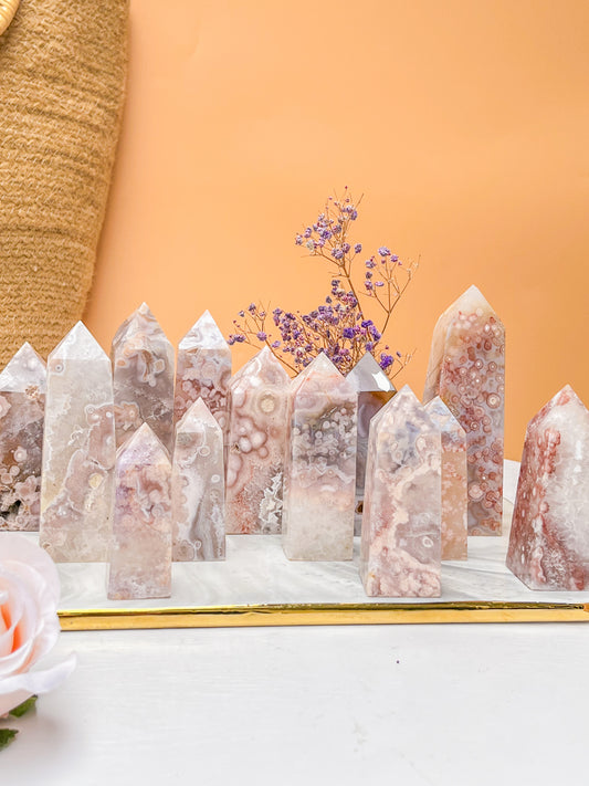 flower agate tower