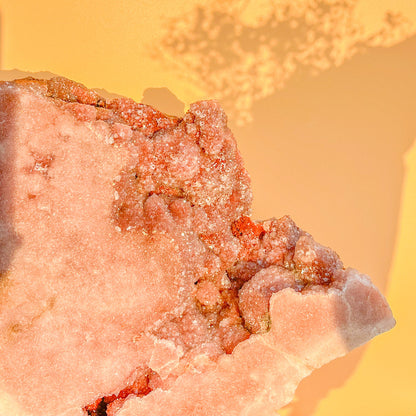 Pink Amethyst Free Form on Display Stand Wholesale Crystal