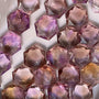 Natural Ametrine Crystal with Purple Amethyst and Golden Citrine Zones