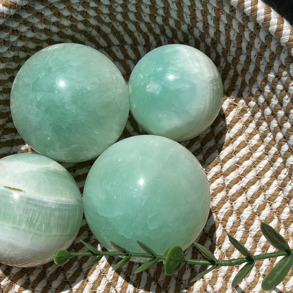 Premium Natural Calcite Crystal with Vibrant Color and Clear Formation