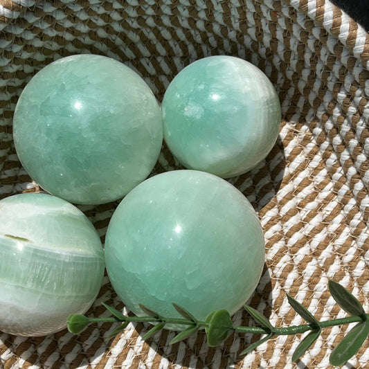 Premium Natural Calcite Crystal with Vibrant Color and Clear Formation