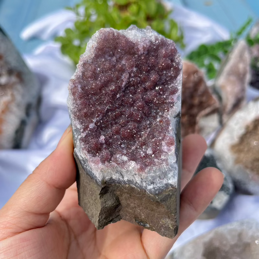 Natural Sugar Druzy Crystal Free Form Wholesale Healing Stone Specimen